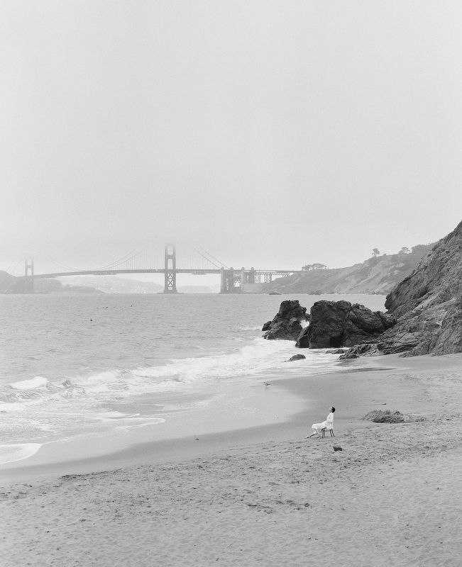 portrait, analogue, film, contax645, kodak, richardphotolab Jennifer in San Francisco фото превью