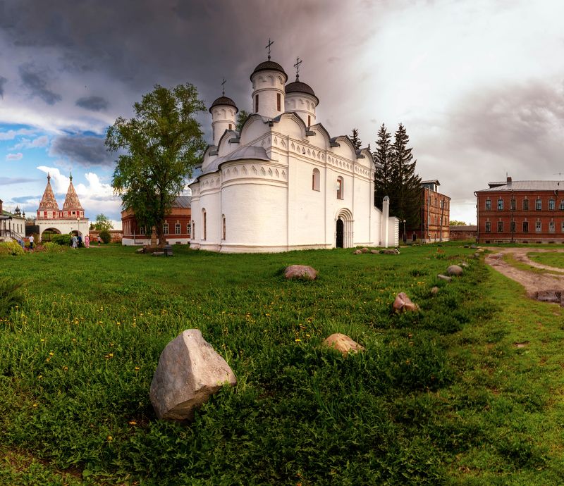архитектура, пейзаж, небо, фото, nikon, храмы, закат перед дождём фото превью