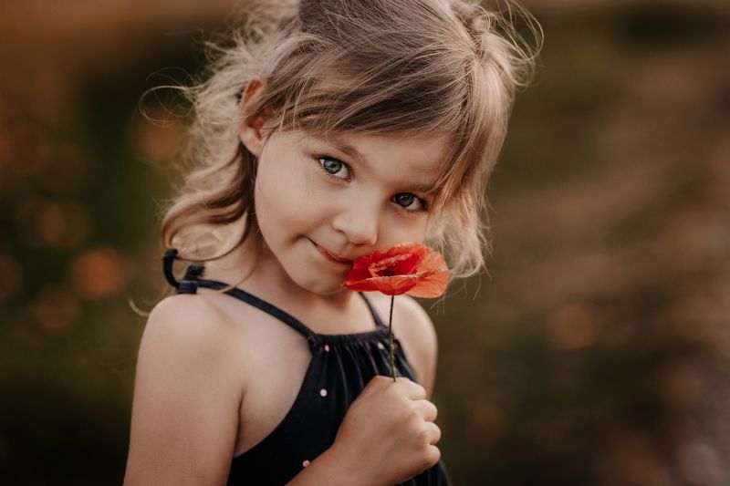 kids, children, portrait Poppy фото превью