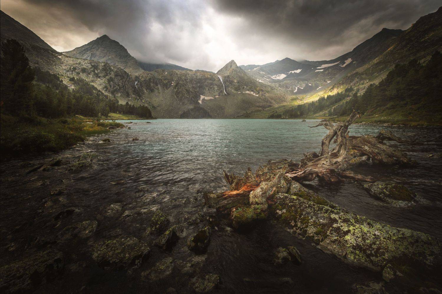 алтай, озеро, горы, лес, природа, закат, рассвет, красота, приключения, путешествие, Шевченко Николай