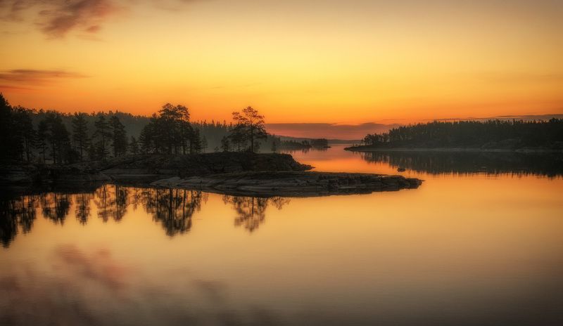 Утро на Ладоге фото превью