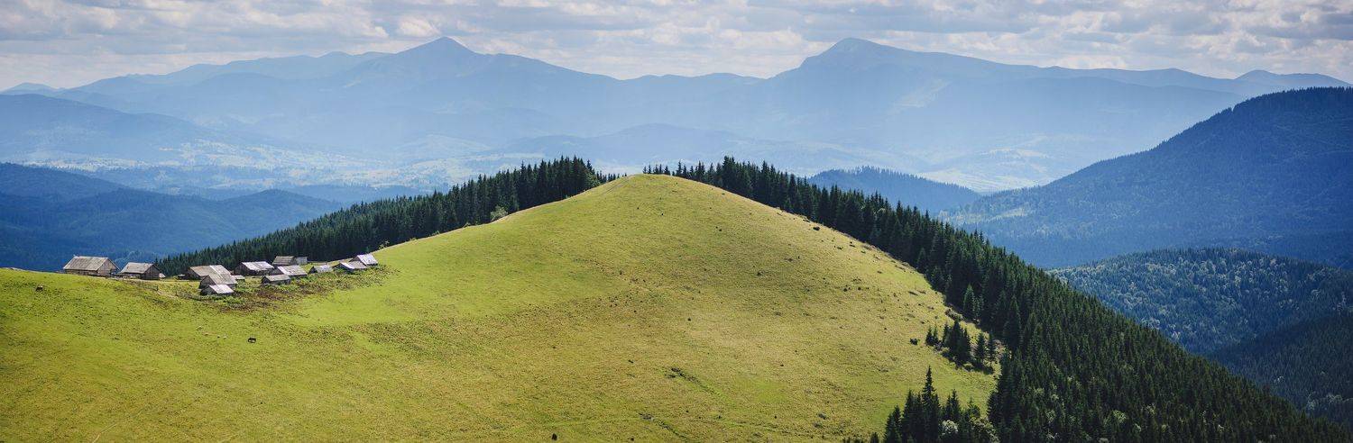 Карпаты, горы, пейзаж, панорама, Украина, природа,, Piligrim