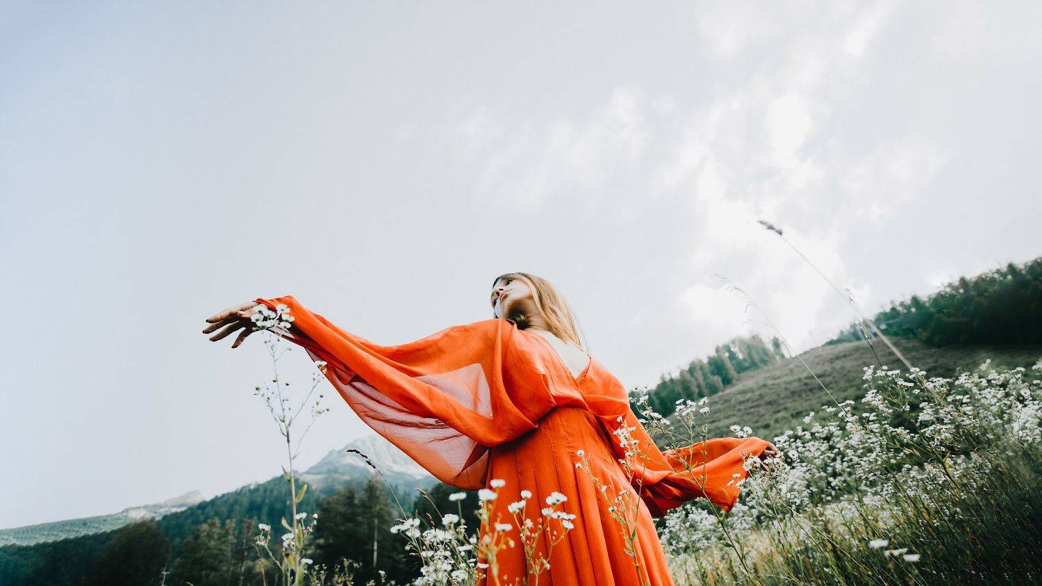 Portrait, field, woman, summer, портрет, лето, женский портрет, Даша Ревинна