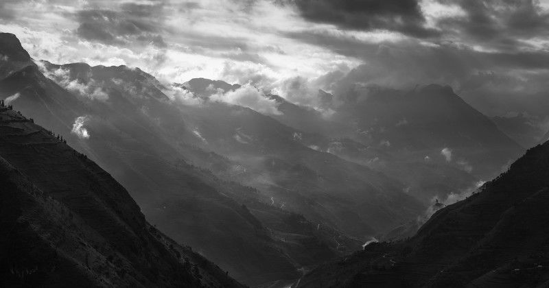 Mountain clouds фото превью