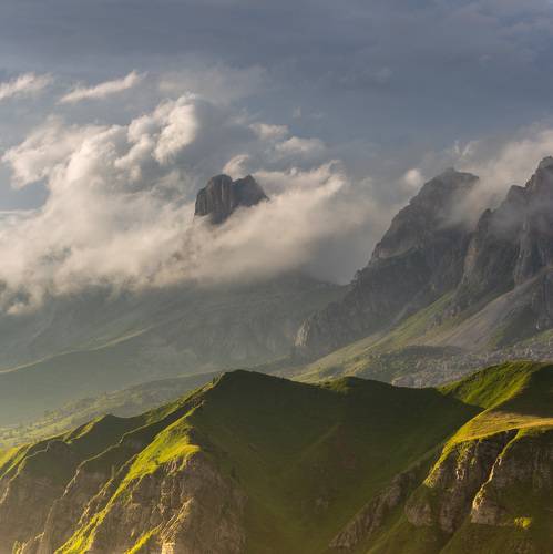Альпийский пейзаж.