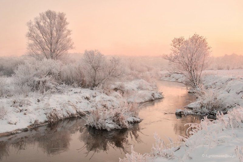 winter morning фото превью