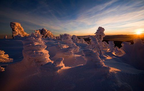 Pro волшебный зимний вечер…