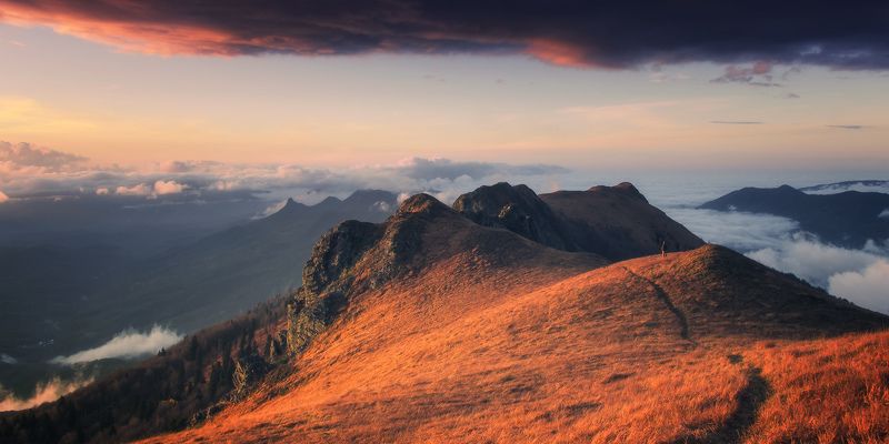 ПРОСТО ЧЕЛОВЕК НА ЗАКАТЕ фото превью
