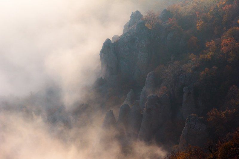 горы в облаках, демерджи, демирджи, крым Мое знакомство с Демерджи. часть 4 фото превью