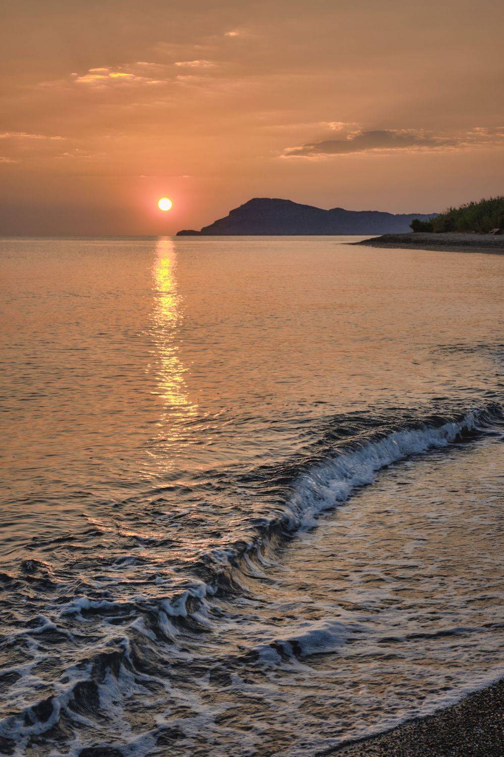 утро, рассвет, море, пляж, солнечная дорожка, спокойствие, умиротворение, Александр