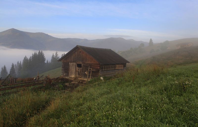 Утро в Карпатах фото превью