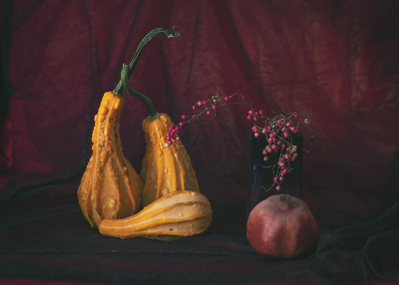 still life,fall,autum,pumpkin,color,light autumn still life фото превью