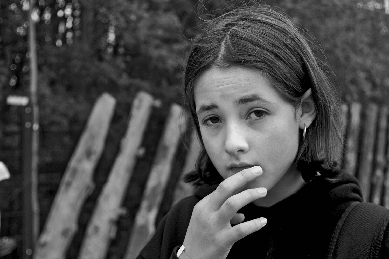 девушка, портрет, глаза, взгляд, волосы, чб, апатиты, мончегорск, Николай Смоляк