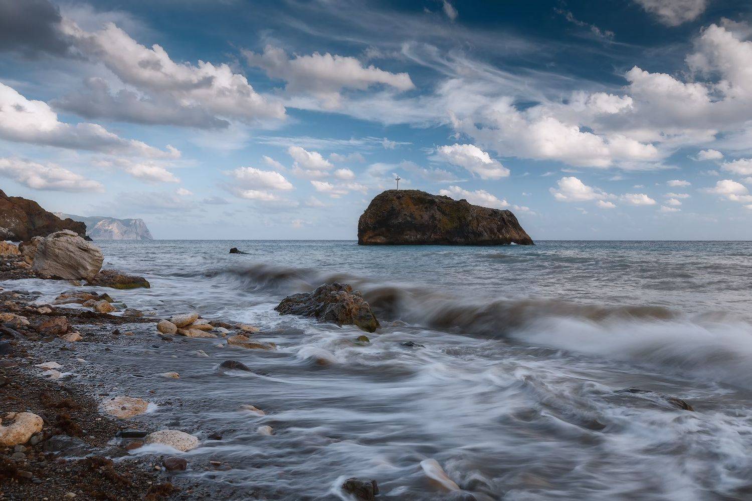 севастополь, фиолент, море, небо., Владимир Дубинин