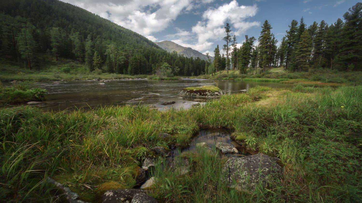 алтай, озеро, горы, лес, природа, закат, рассвет, красота, приключения, путешествие, Шевченко Николай