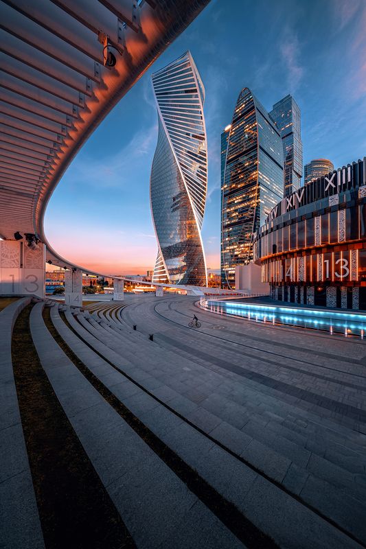 архитектура, москва, город, street, moscow, architecture, москва сити Геометрия города фото превью