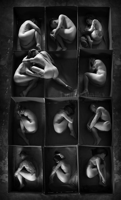 nude, art_vavilov проект Коробки: Нарушители фото превью