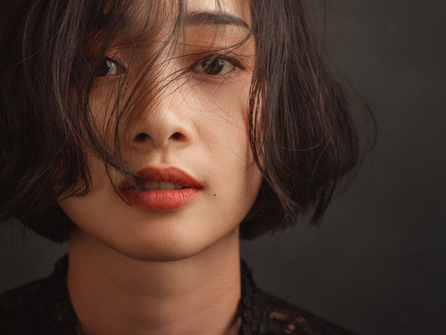 portrait, woman, female, beauty, face, lady, vietnamese, vietnam, asian, girl, studio, Hoang Viet Nguyen