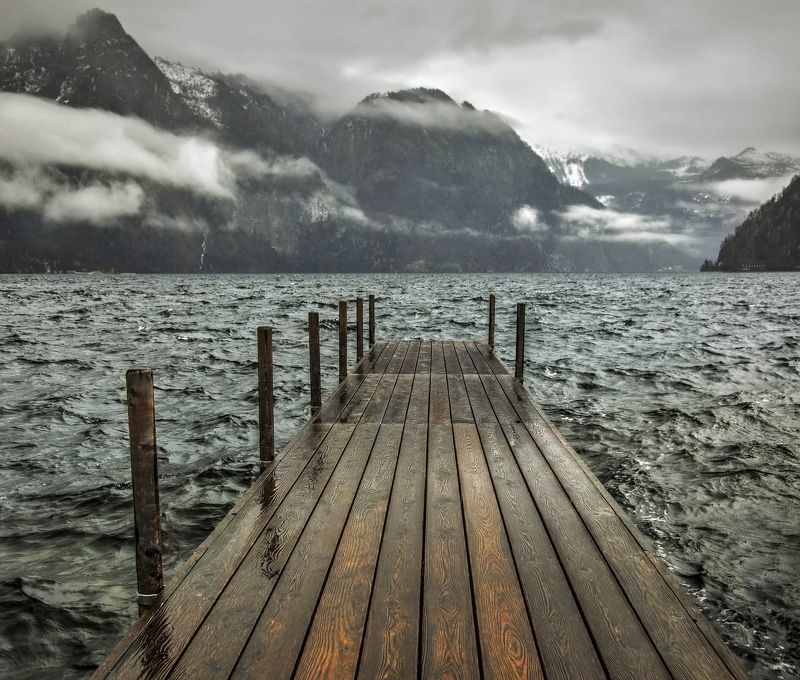 Мёртвый сезон на австрийских озёрах. фото превью