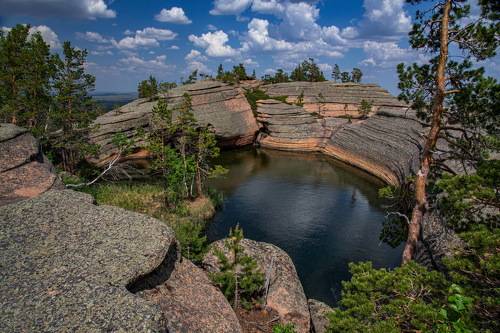Каркаралинские  горы.