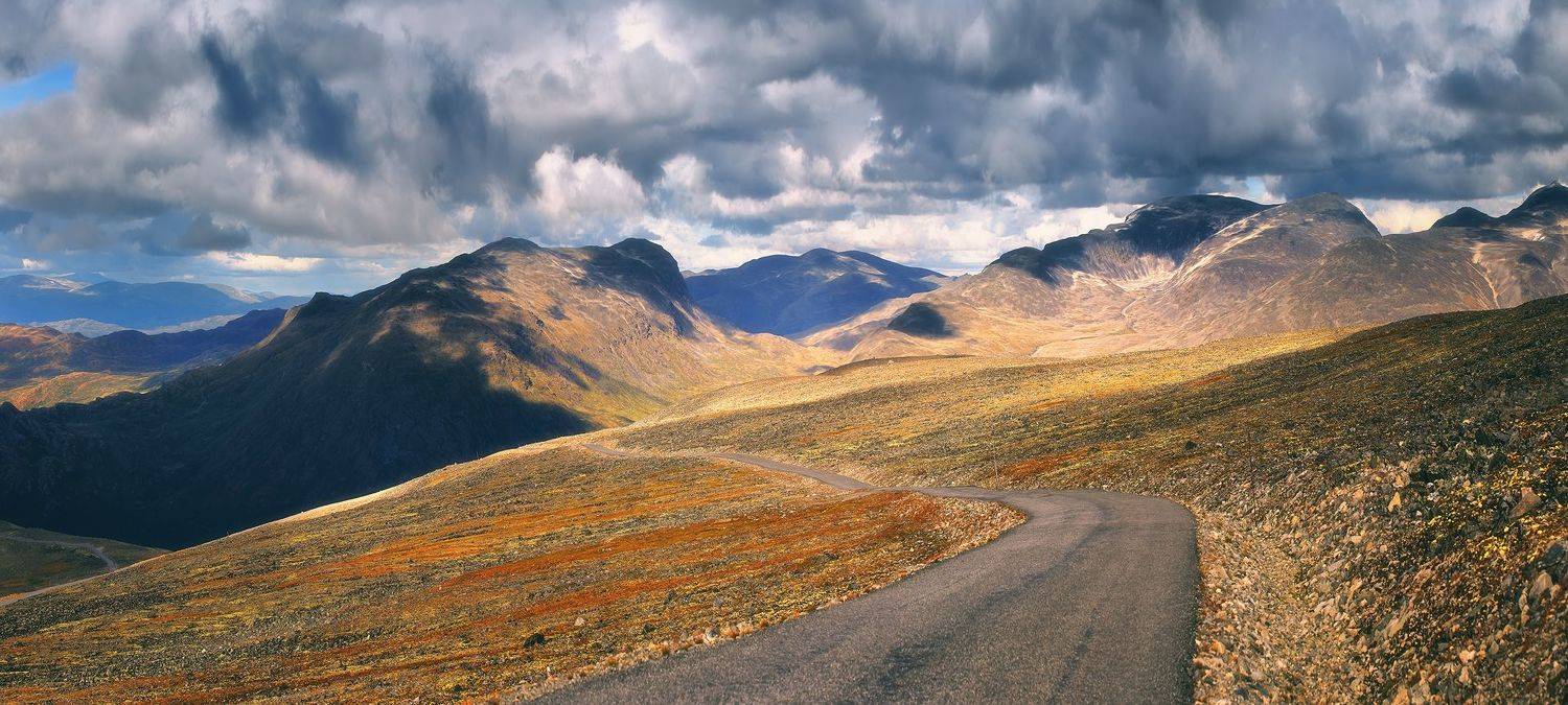 панорама, норвегия, горы, ютунхеймен, лето, Евгений Матюшенков