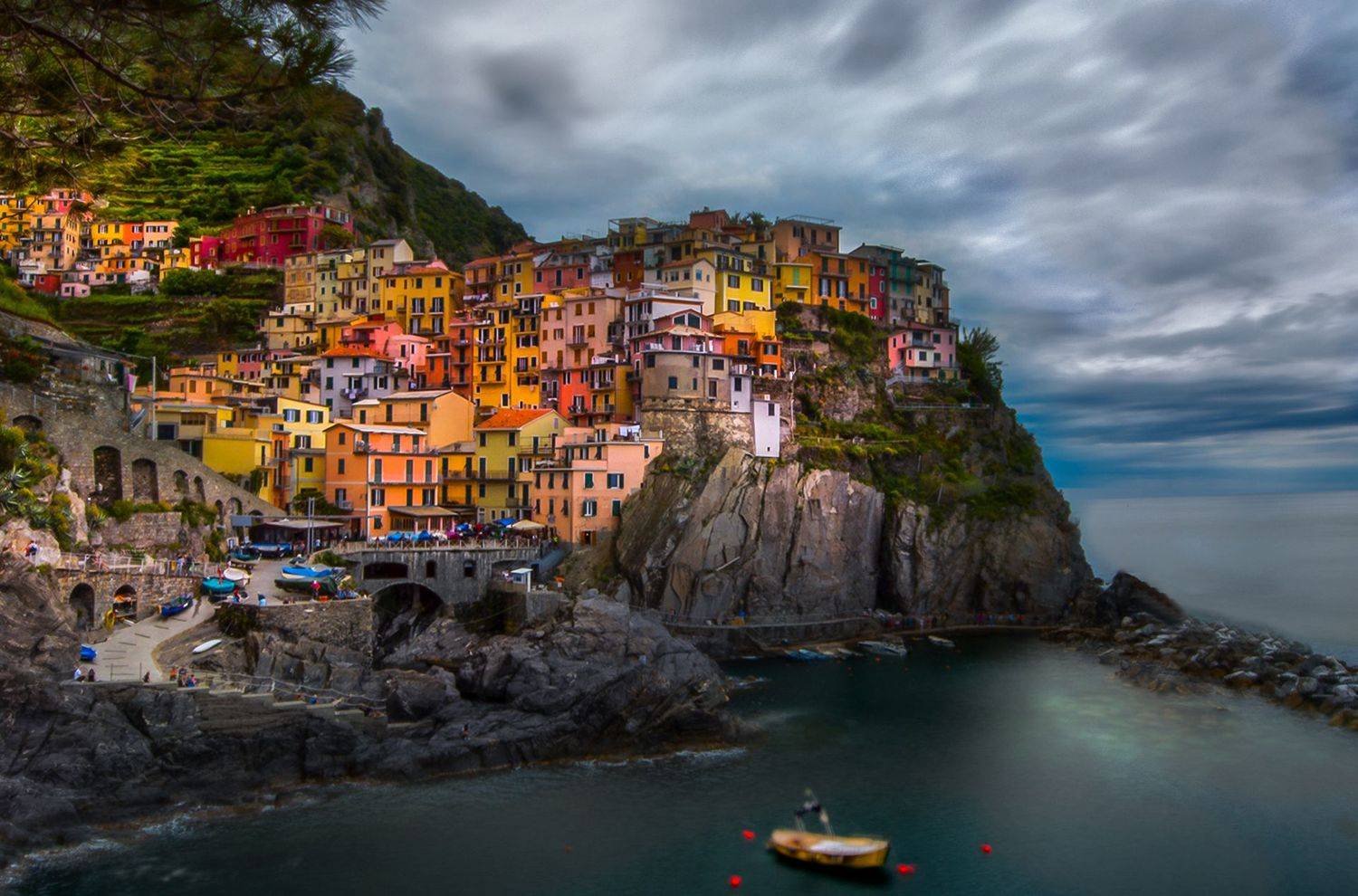 landscape ,water , colours, italy, Rana Jabeen Nawab