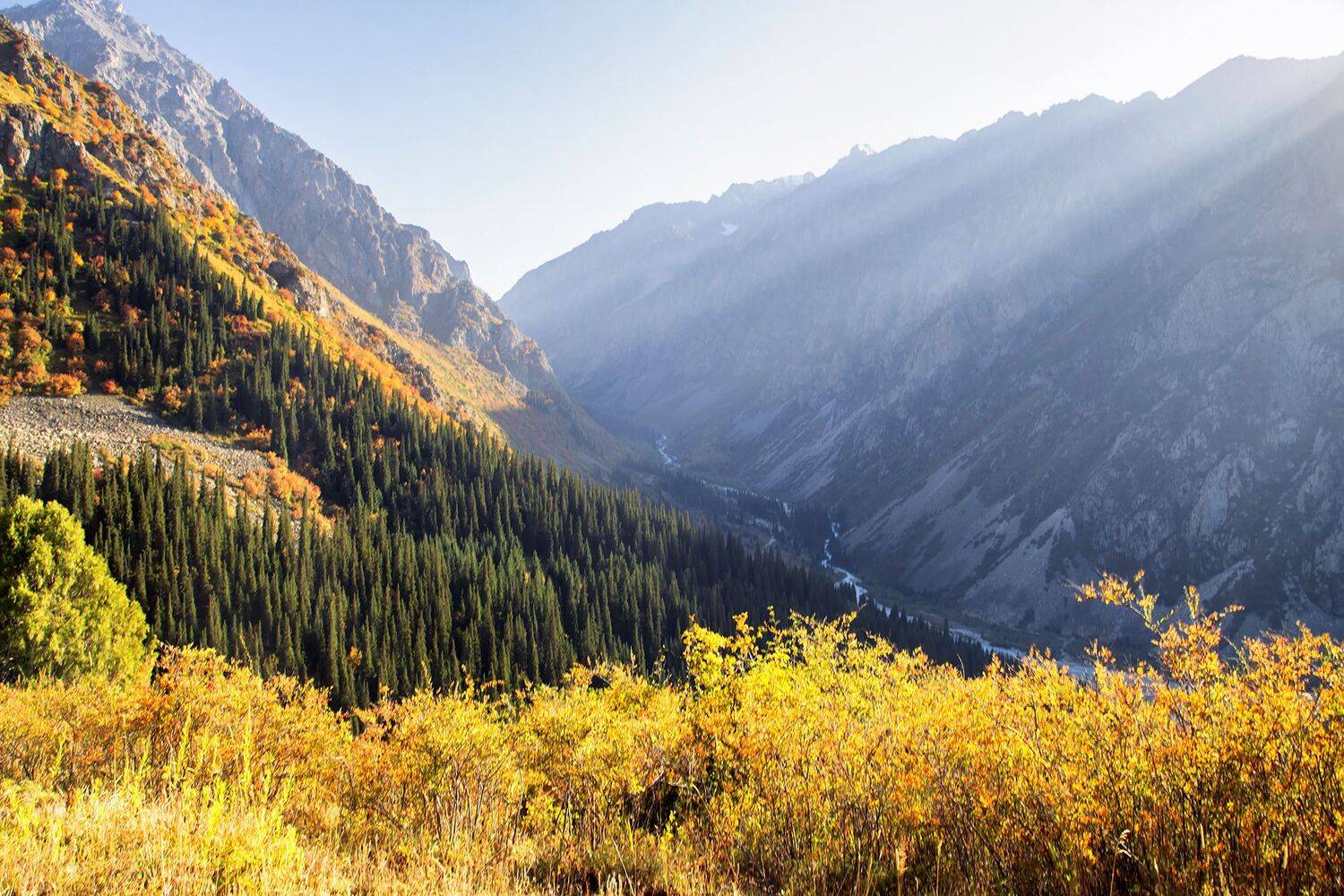 кыргызстан, горы, Элина Магалимова