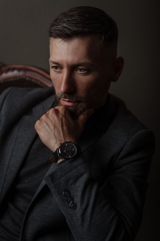 мужской портрет, man\'s portrait, студийный портрет, студия, бизнес портрет, sigma  фото превью