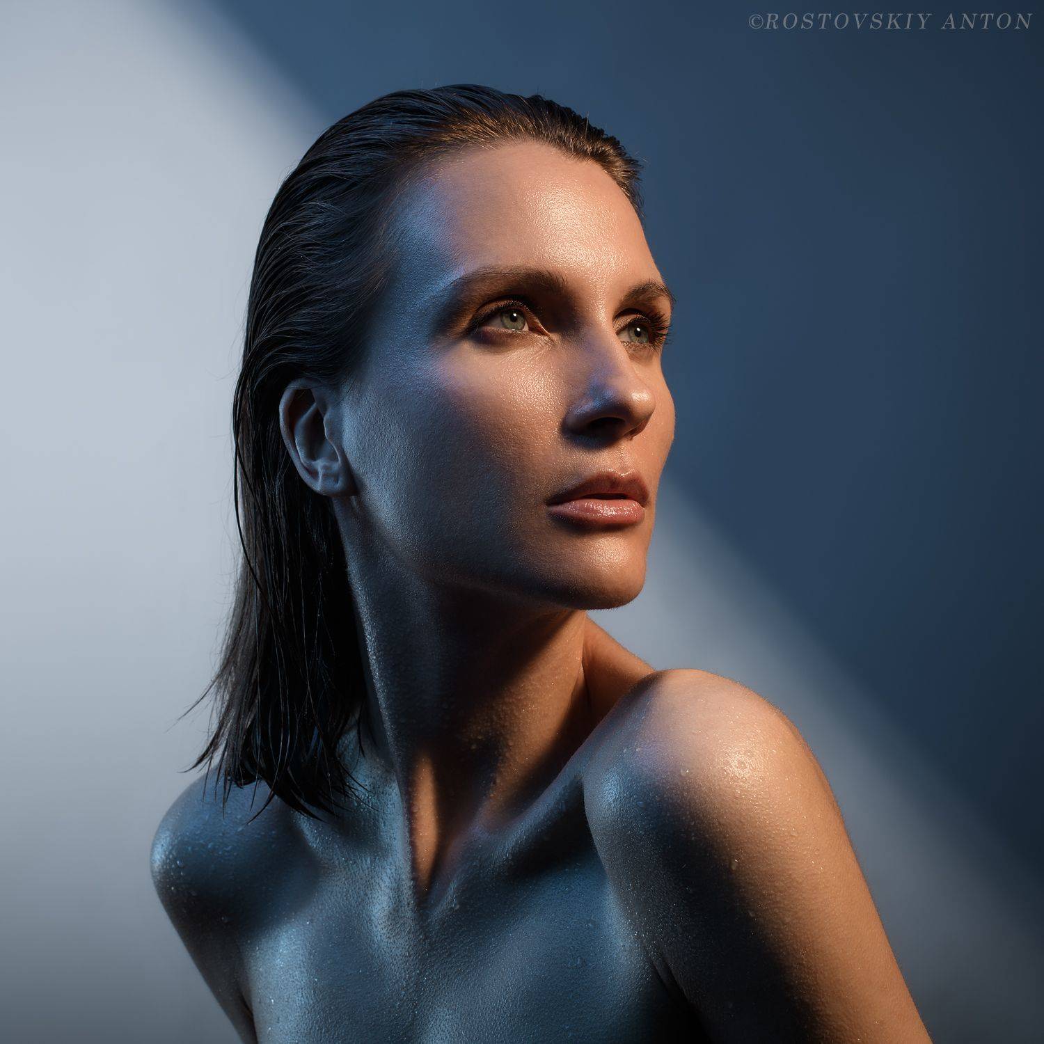 портрет, девушка, студия, обучения, световая схема, Антон Ростовский