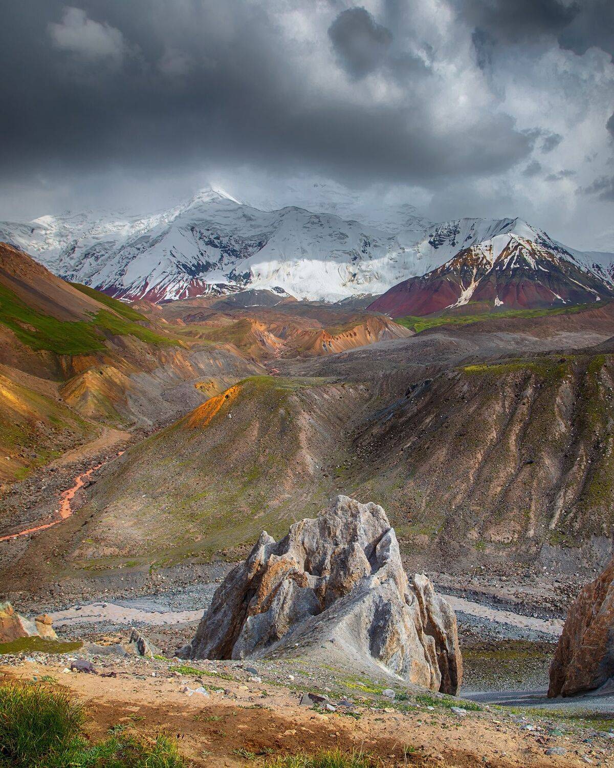 кыргызстан, горы, памиро-алай, Элина Магалимова