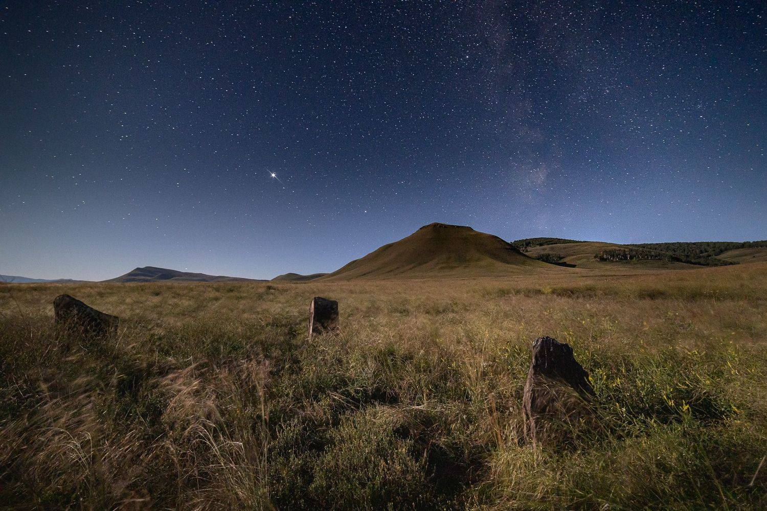 хакасия, пейзаж, красиво, лето, звезды, менгиры, август, хайкинг, тревел, туризм, Александр Нерозя