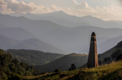 Niy Watch Tower, Ingushetia, Russia