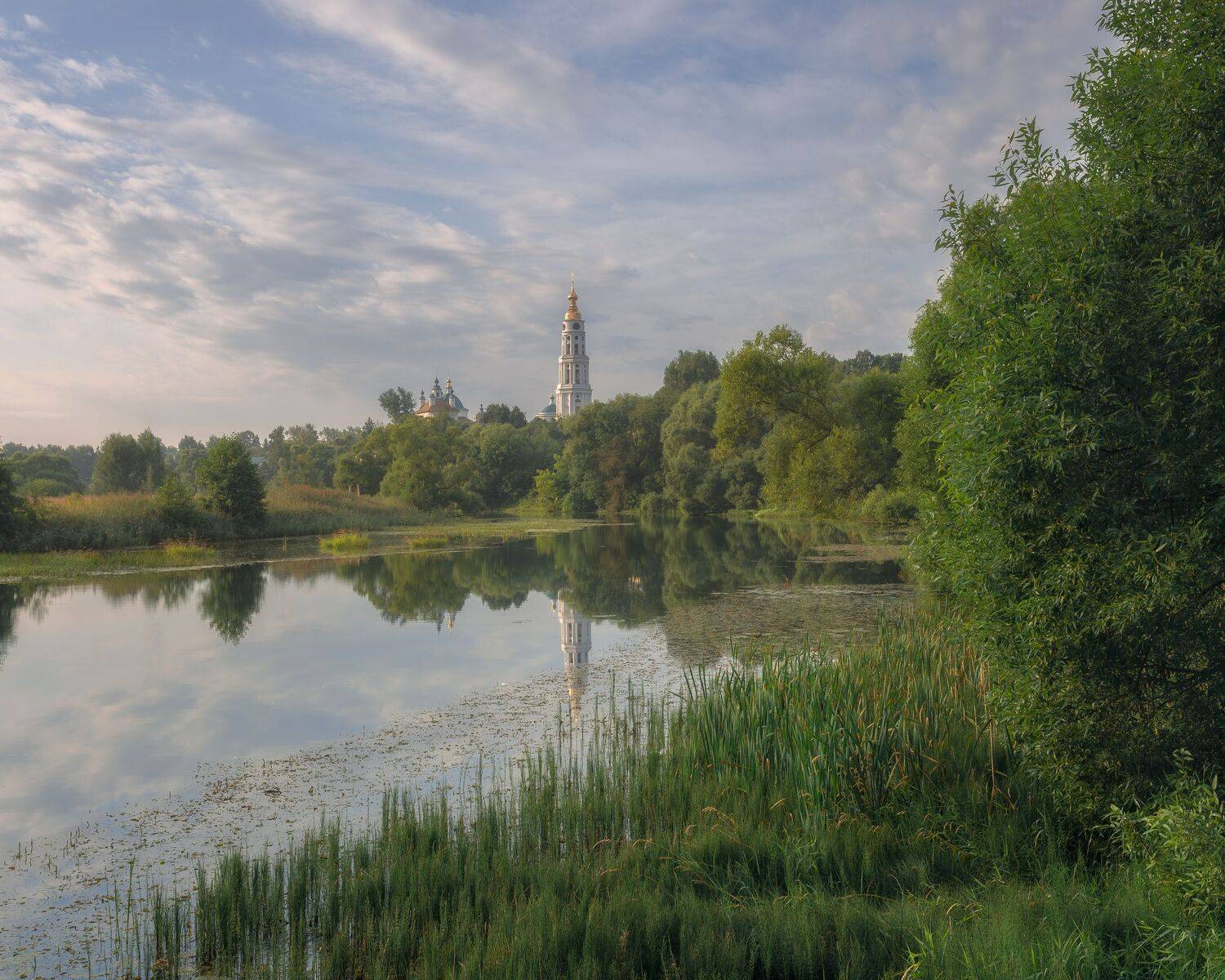 пейзаж, утро, Ухтома, Лежнево, Ивановская область, Россия, природа., Мартыненко Дмитрий