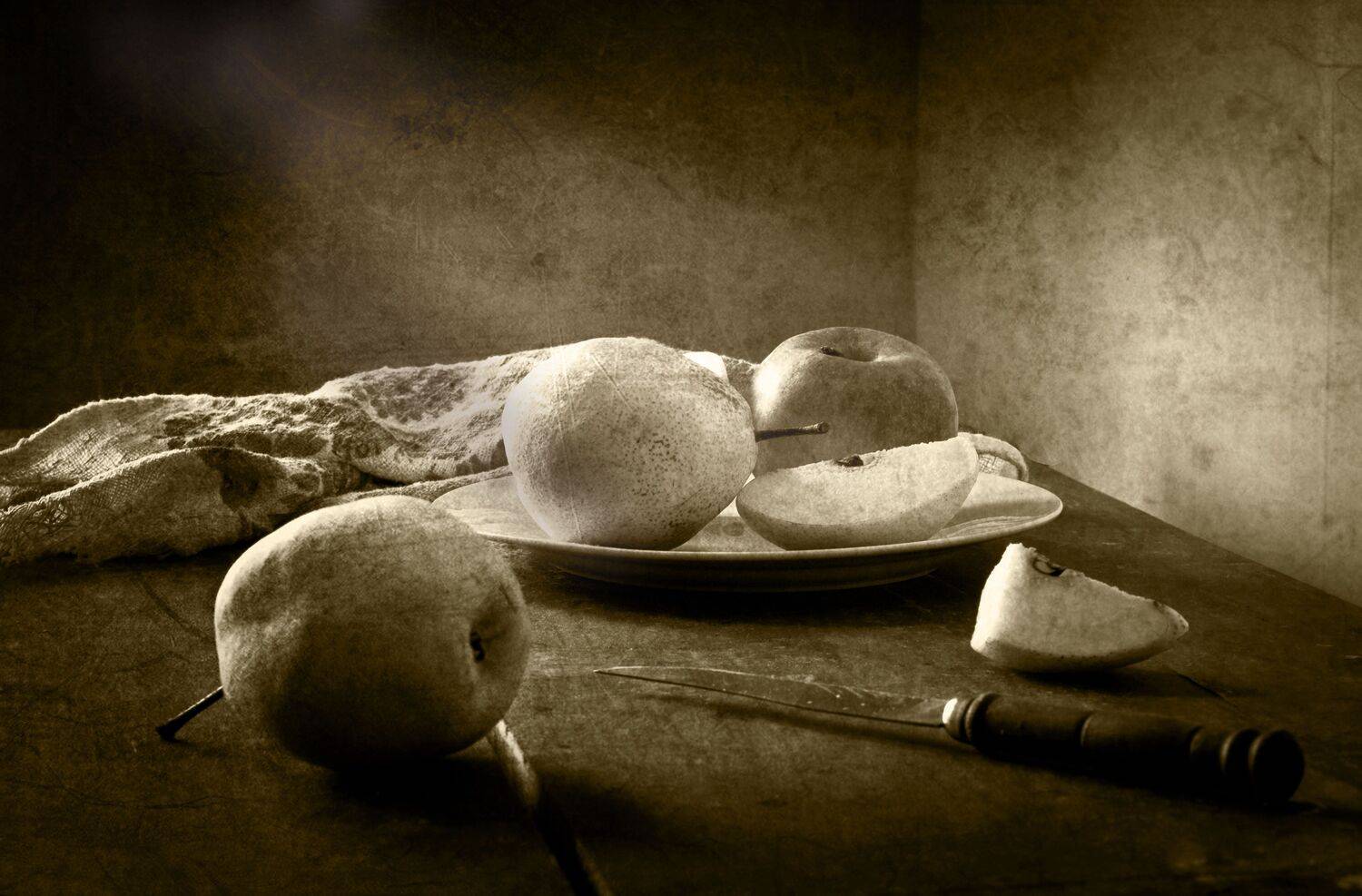 Груши, нож, Оксана Евкодимова