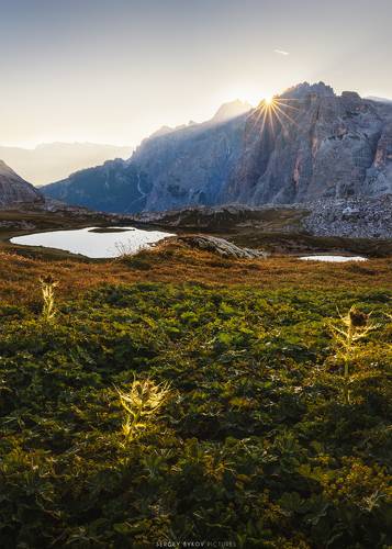 Laghi dei piani Parco naturale Tre Cime di Lavaredo