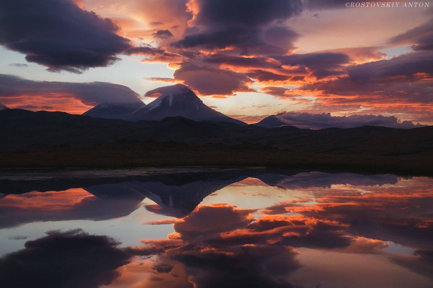 Камчатка, вочход, рассвет, стоянка копыто, фототур, Россия, фотопутешествие., Антон Ростовский