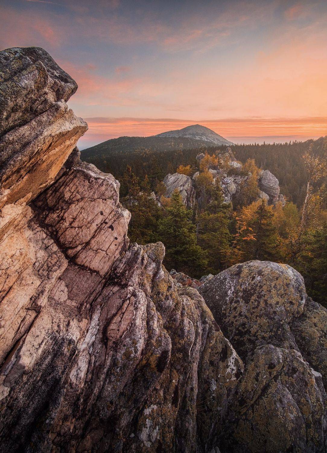 таганай, урал, южный урал, осень, рассвет, утро, Глеб Желтов