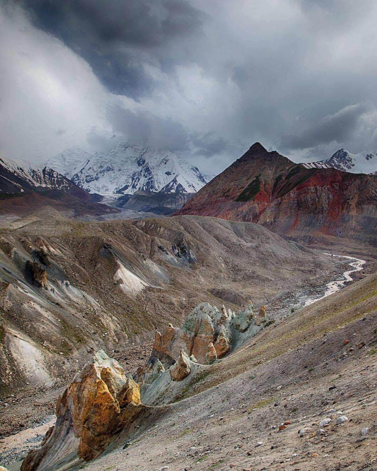 кыргызстан, горы, памиро-алай, Элина Магалимова