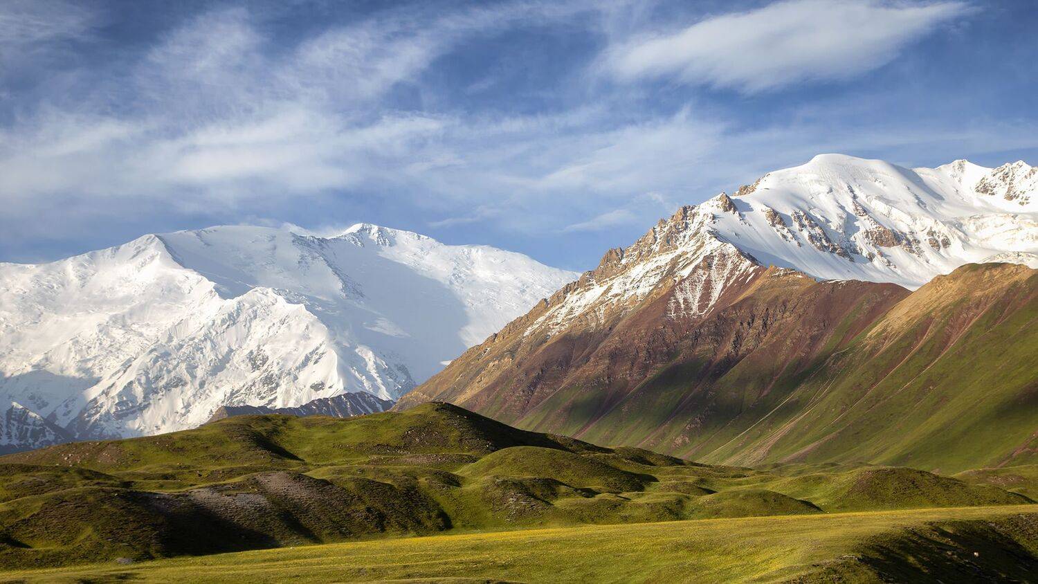 кыргызстан, горы, памиро-алай, пик ленина (7134m), Элина Магалимова