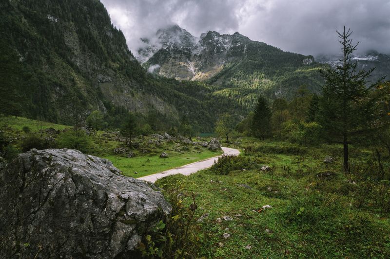 горы; лес; альпы; бавария; Alpine routs фото превью