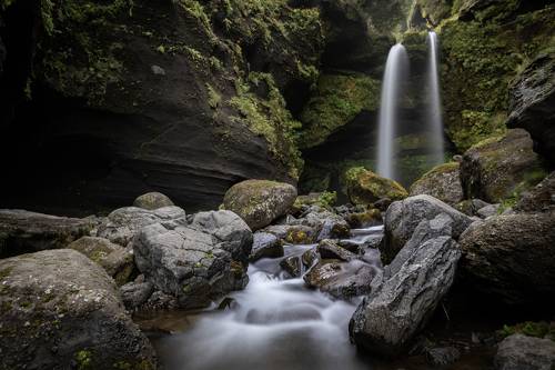 Водопад на острове Итуруп