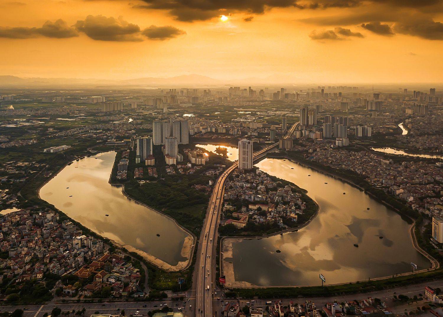 architecture, drone, cityscape, mavic pro, sky, skyscraper, skyline, city, flycam, Vietnam, Hanoi, Anh Tuấn Trần