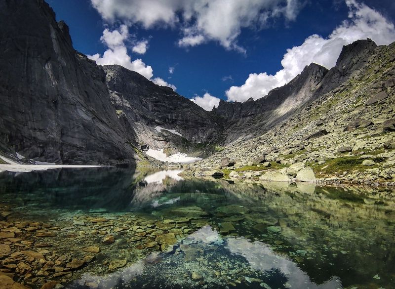 Ледяное озеро фото превью