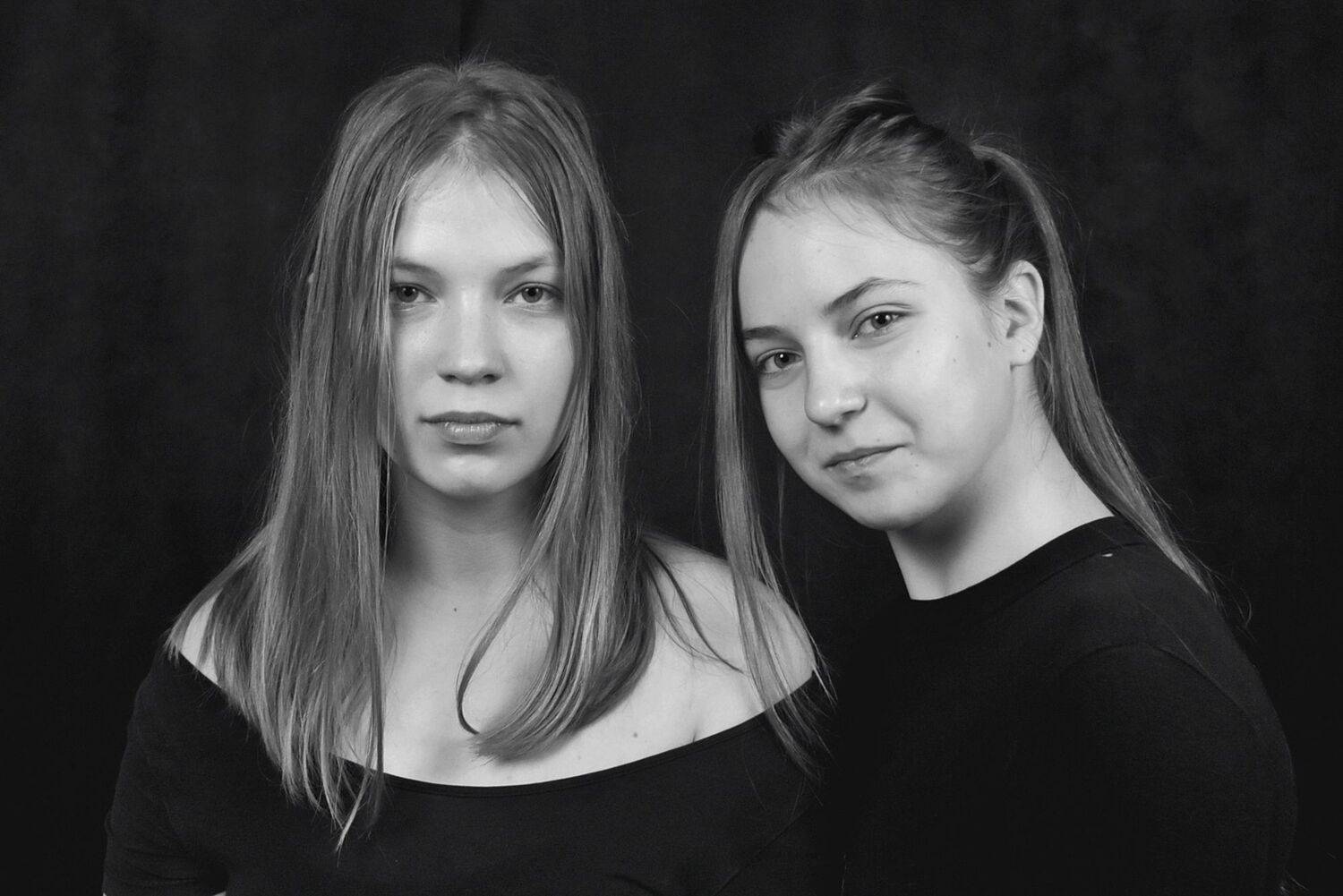 девушка, портрет, глаза, взгляд, волосы, чб, апатиты, Николай Смоляк