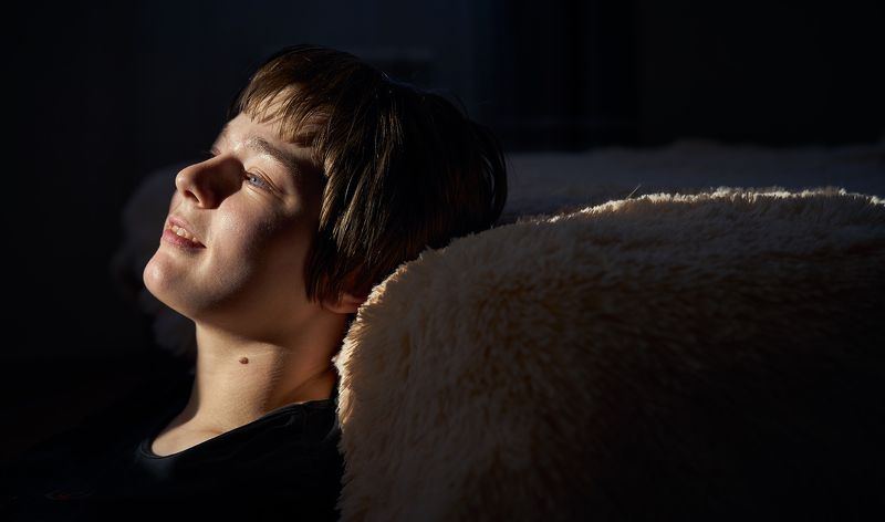 girl, дцп, портрет, portrait, at home, дома, natural light, естественный свет, девушка, Башкирия, Башкортостан, Архангельское Диана фото превью