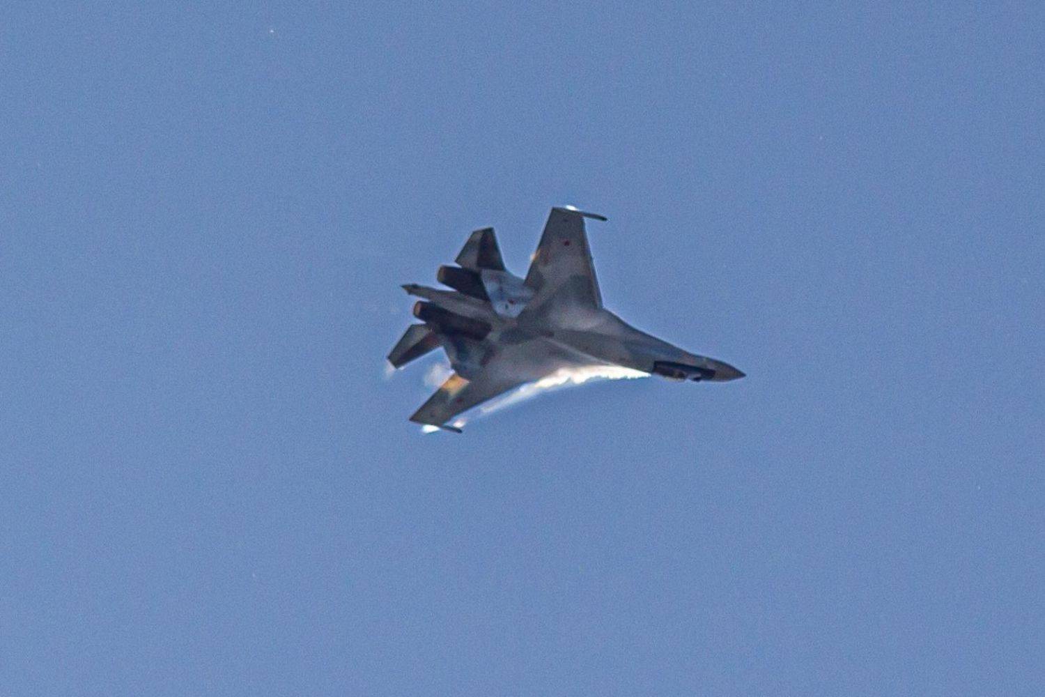 самолет, облака, истребитель, СУ, МИГ, скорость, истребители, вооружение, россия, ВВС, самолеты, гром, Сергей Лашнев