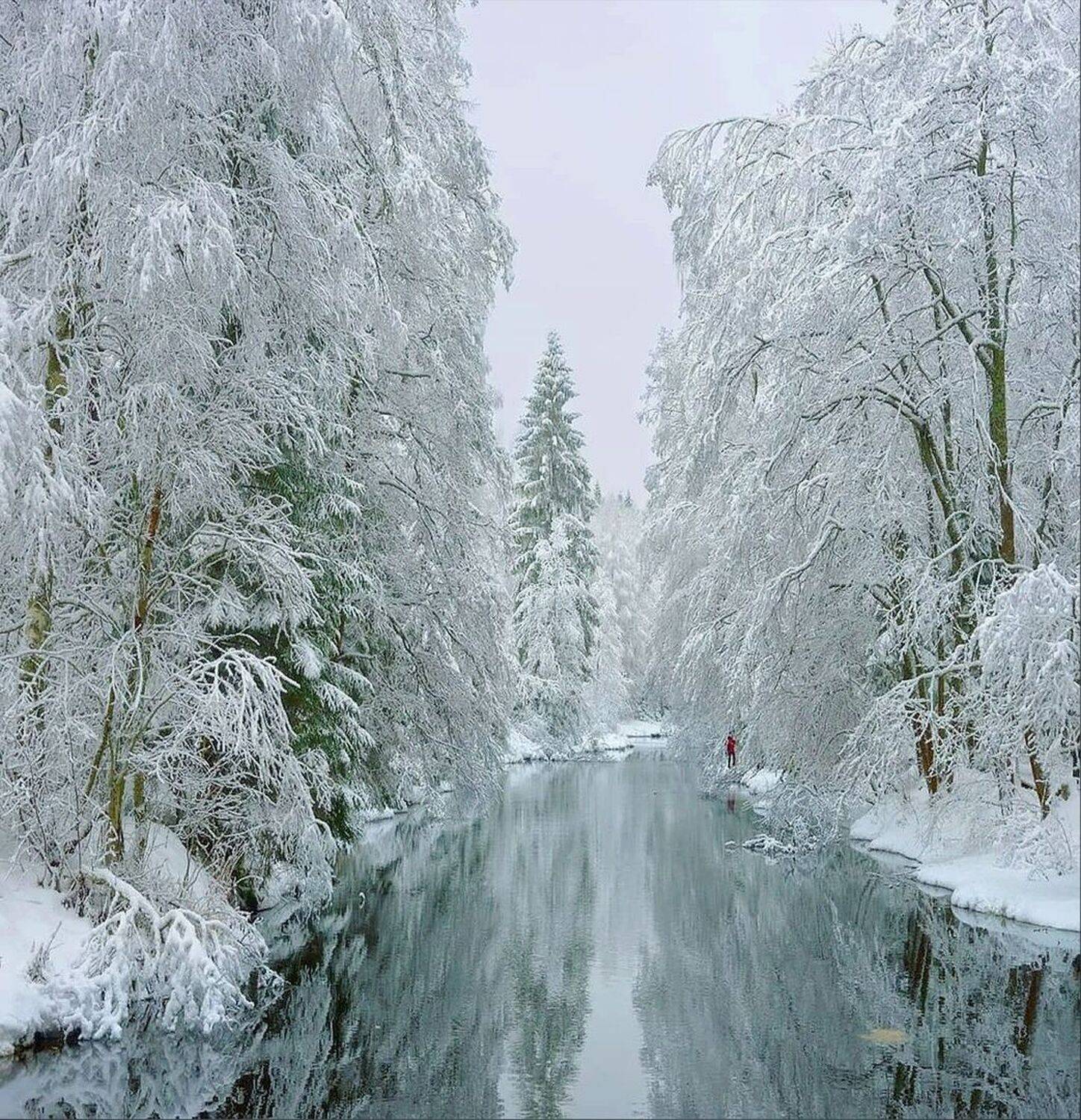 Зима, река, сказка, Петр Косых