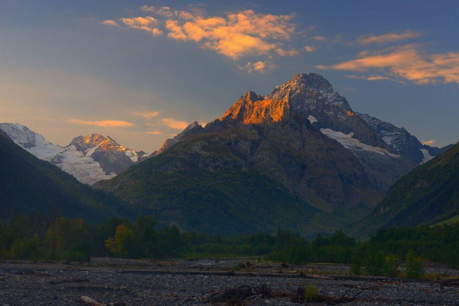 горы осень река аксаут, Александр Жарников