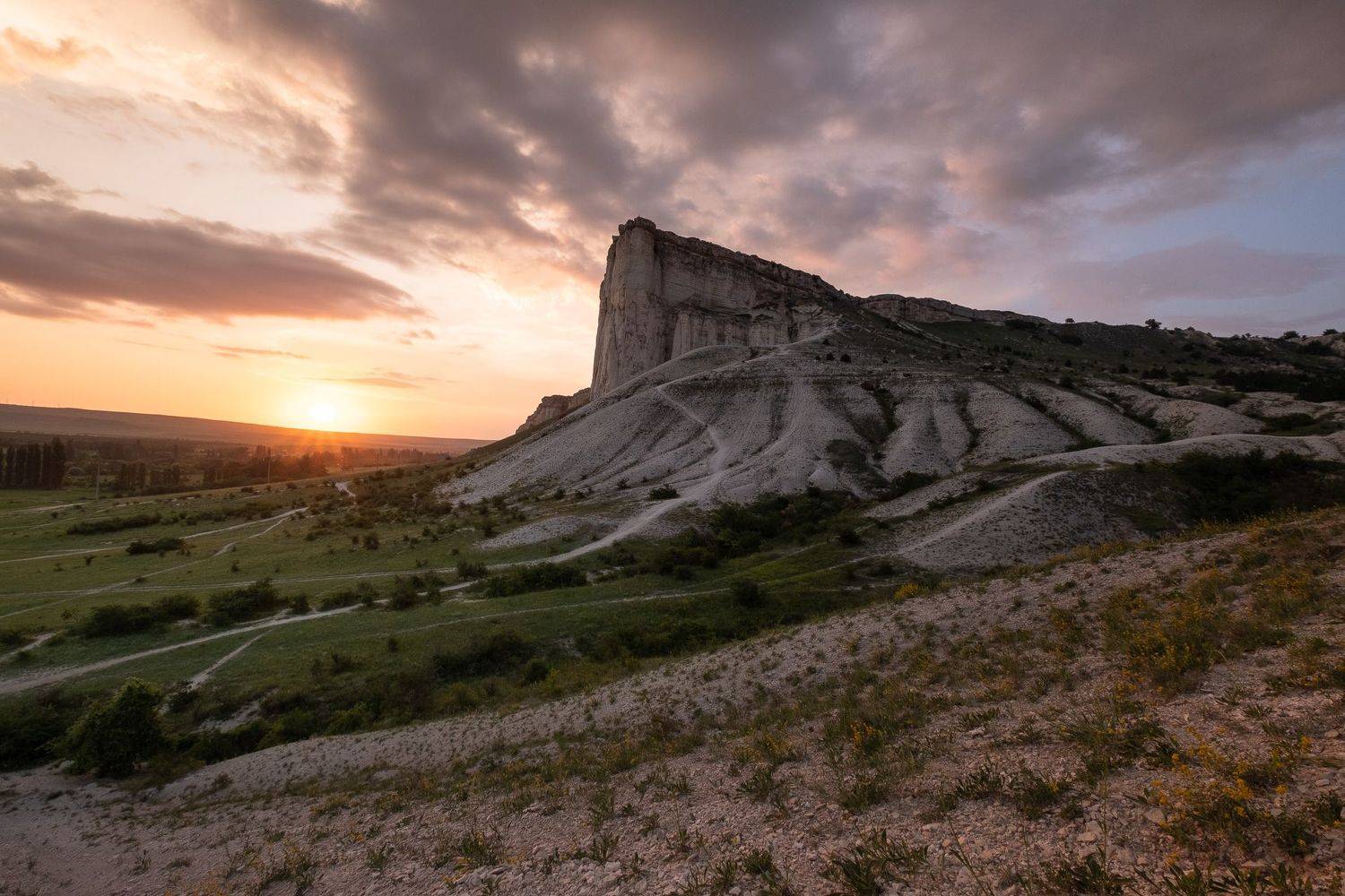 Крым, Белогорск, скала Белая, Вадим Коротеев