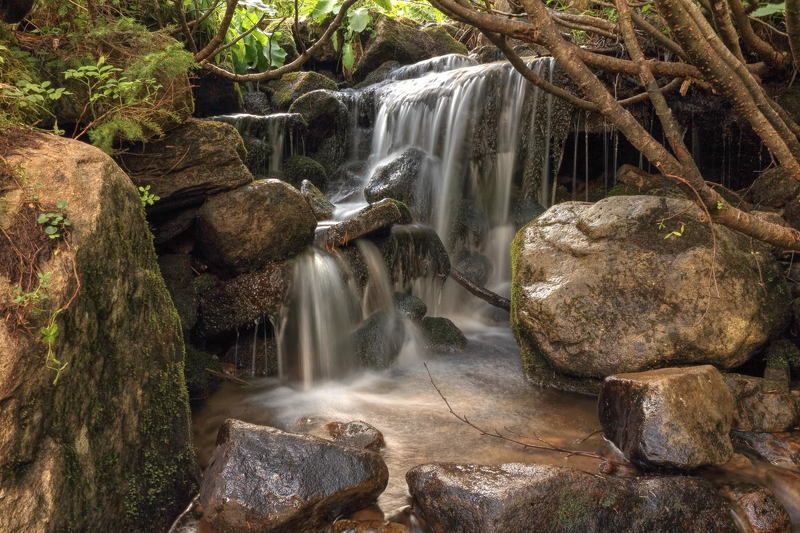 водопад, горы, карпаты, прут, данцюжок Живая вода фото превью